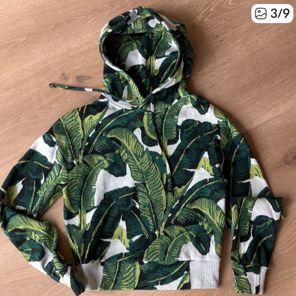 Twenty Montreal Hoodie Tropical Leaves S - Picture 3 of 8